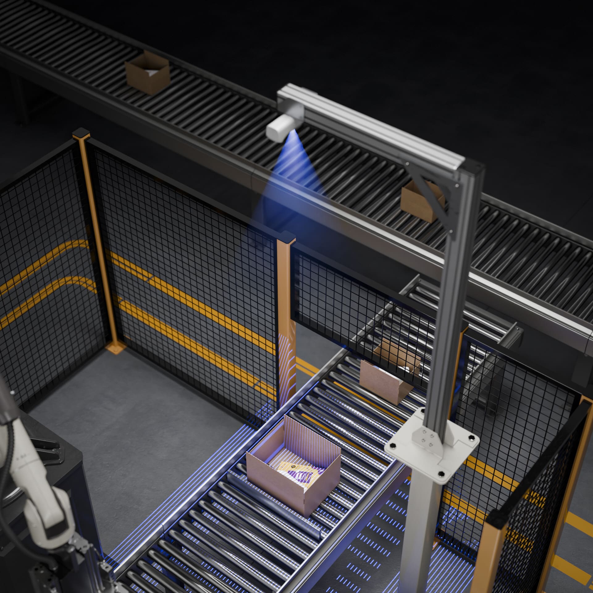 3D 비전으로 박스 인식​